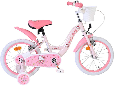 Volare hello kitty kinderfiets - meisjes - 16 inch - roze - twee handremmen