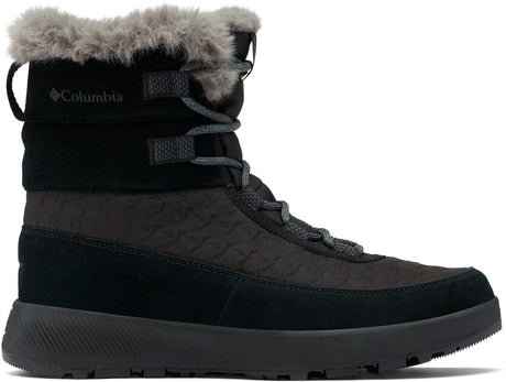 Columbia Slopeside™ Peak Luxus-Schneestiefel für Damen – Schwarz, Graphit
