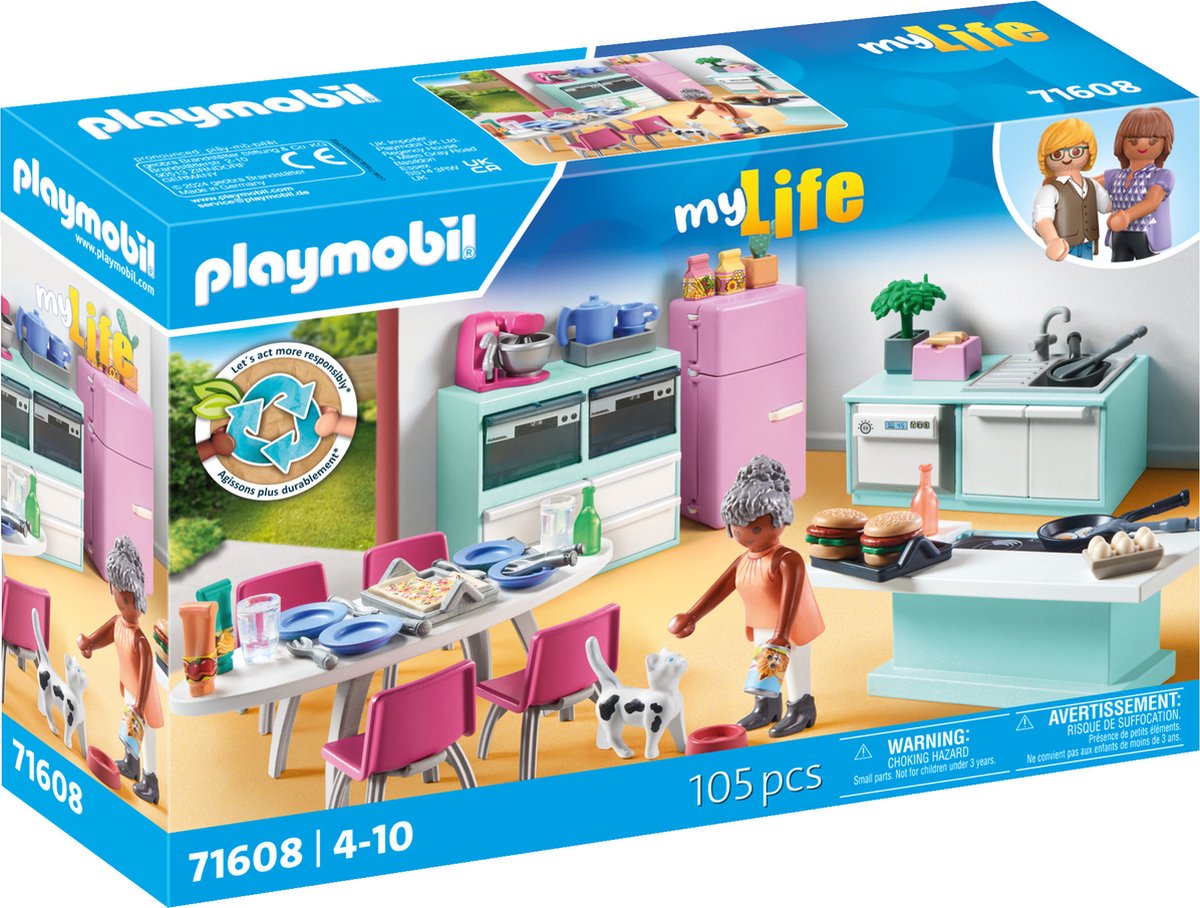 Playmobil 71608 Küche mit Essbereich