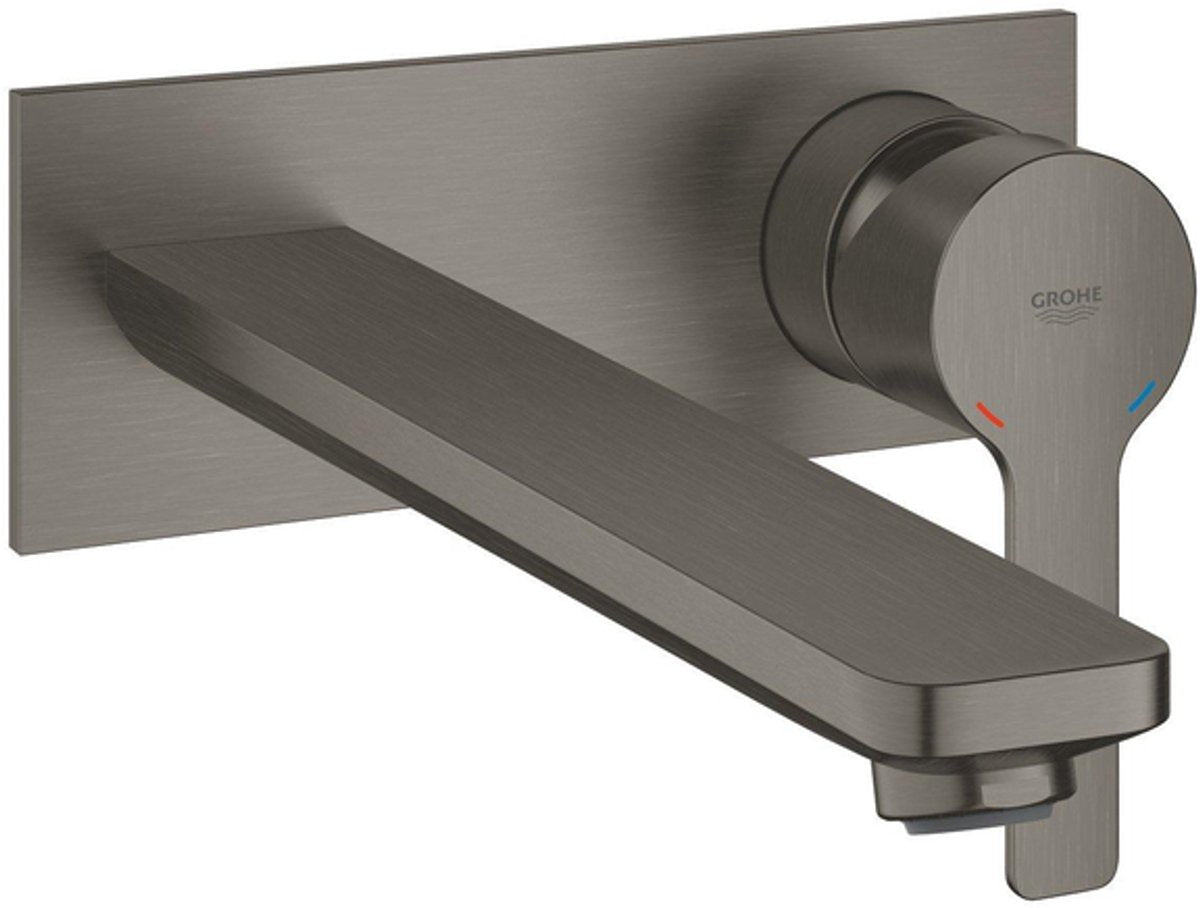 Grohe lineare neue Zweiloch-Waschtischarmatur für Wandmontage im L-Format