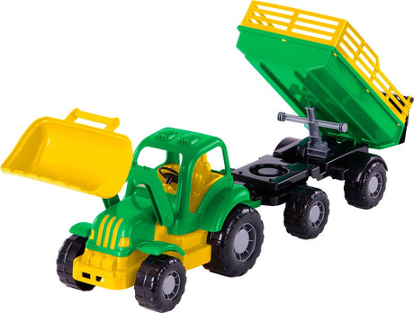 Cavallino Classic Tractor mit Tilt Trailer, 66 cm