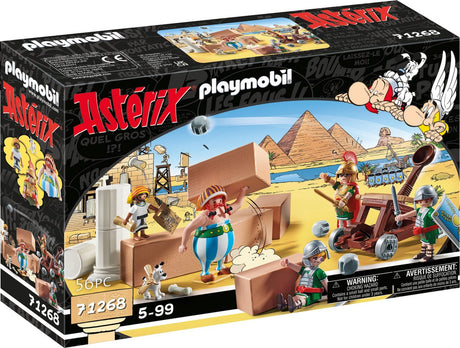 Playmobil Asterix-Zeichnung und die Schlacht um den Palast – 71268