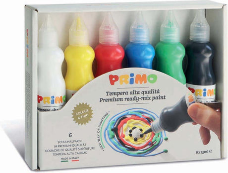 Primo Posterfarben-Set 6 x 75 ml