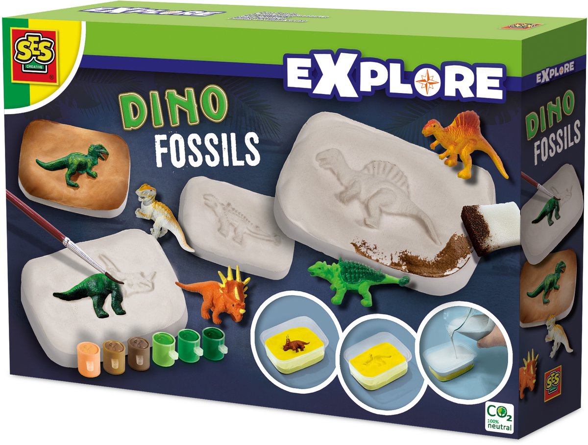 Ses kreative Ses erkunden – Dino-Fossilien
