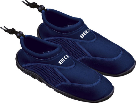 Beco Wasserschuhe Surfschuhe - Neopren - Erwachsene - Gummisohle - Dunkelblau - Größe 47