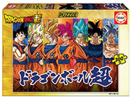 Educa Puzzle Dragon Ball Z 300 Teile Cartoon-Figuren aus Pappe.