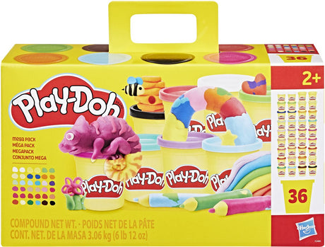 Play-doh mega pack - 36 potjes