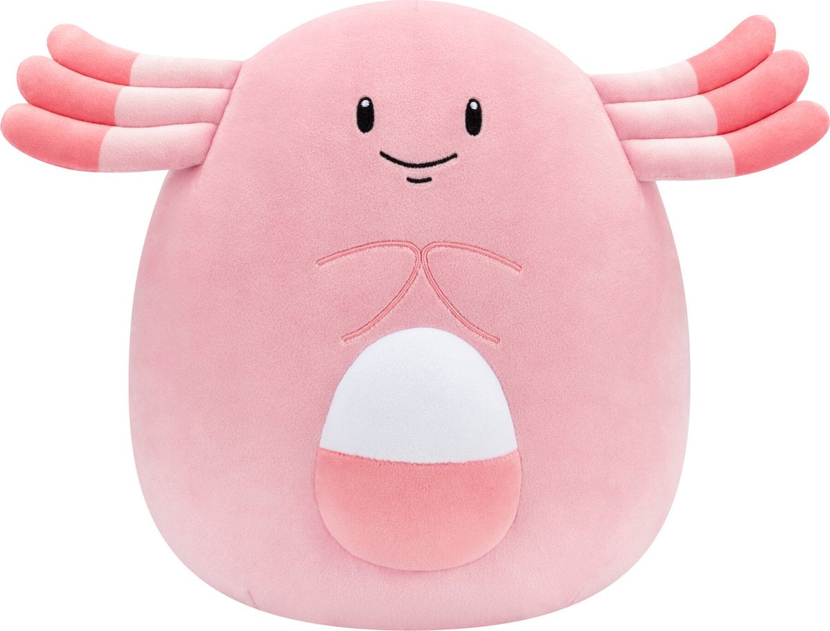 Squishmallows Pokémon Kuscheltier Plüsch – Chansey, 35 cm