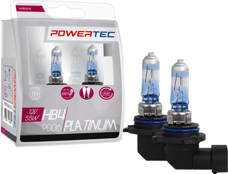 Powertec HB4 12V Platinum +130% Set – extra helles Autolicht