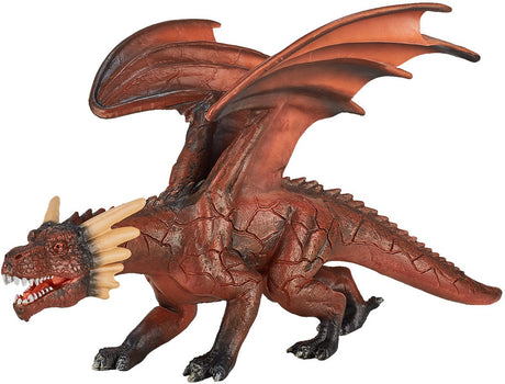 Mojo Fantasy-Feuerdrache mit beweglichem Kiefer – 387253