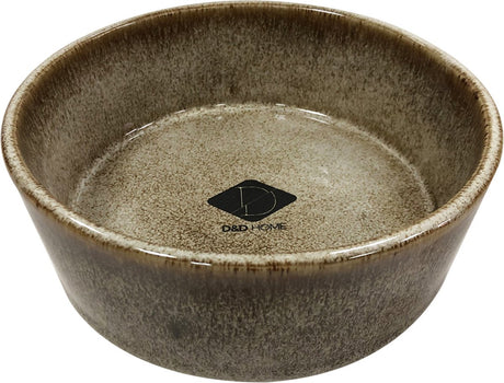 D d home d d Futternapf Jasper Sand – Hundefutternapf – ø16,8 cm