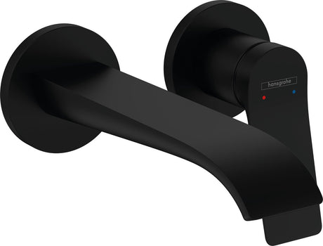 Hansgrohe Vivinis Einbau-Waschtischarmatur Wandausladung 192 mm Schwarz matt