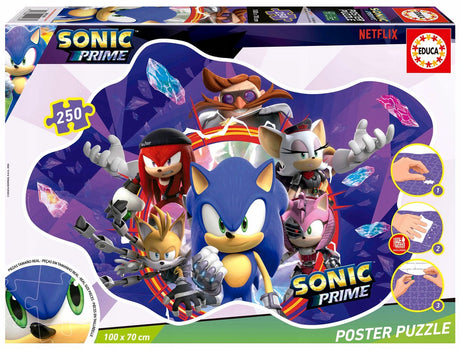 Educa Sonic Prime Puzzle 250 Teile