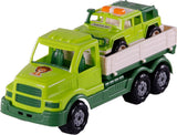 Cavallino XL Torpedo Truck mit Survival Jeep Groen, 44,5 cm