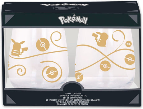 Storline Pokémon - Pikachu - Kristallgläser - 2er-Pack -