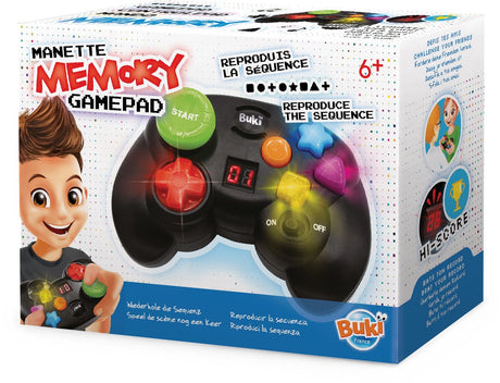 Buki France Buki – Memo-Kontrolle – Memory-Spiel – Wiederholungsspiel – Memory-Spiel