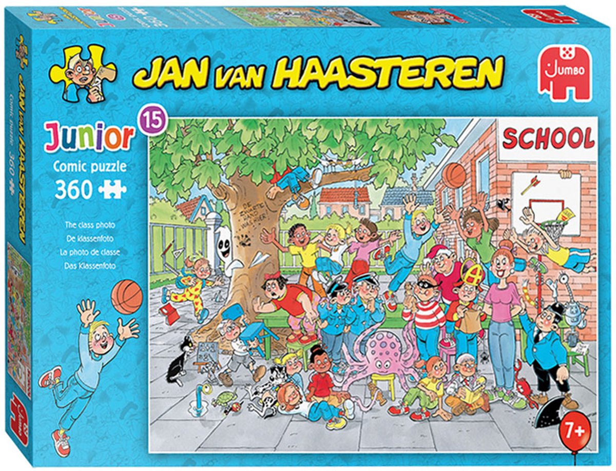Jan van Haasteren – Junior 15 – das Klassenfoto – 360-teiliges Puzzle