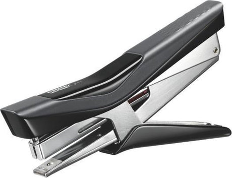 Rapid - Ergonomische Heftzange - Fixativ F11 - Heftkapazität 15 Blatt - Schwarz