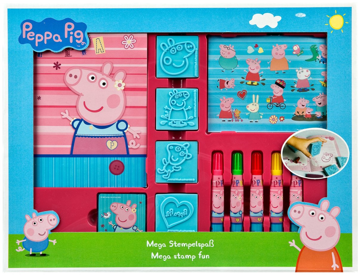 Peppa Wutz Mega-Stempelspaß