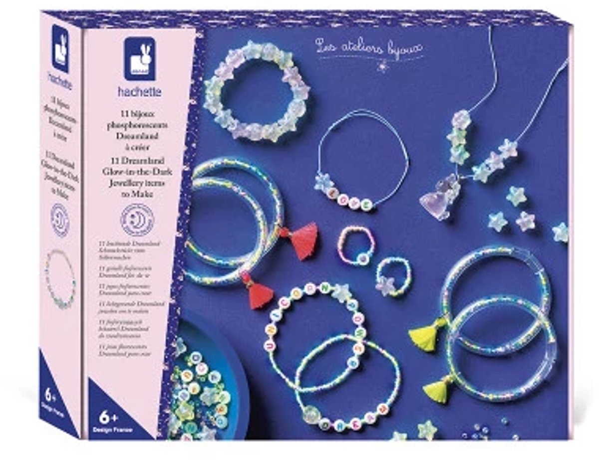 Janod – Studio – Herstellung von Bijoux-Schmuck – leuchtet im Dunkeln
