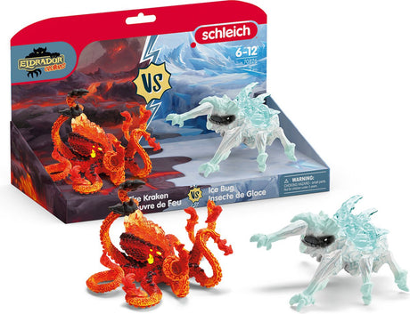 Schleich Eldrador Kreaturen Eiskäfer gegen Feuerkrake – 70826
