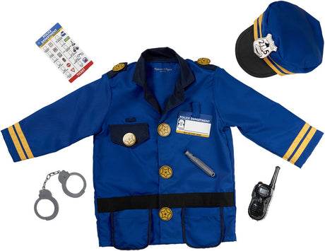 Melissa Doug Polizistenkostüm-Rollenspielset