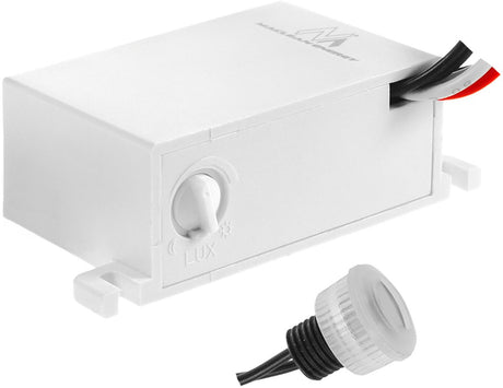 Maclean – Dämmerungsschalter – Dämmerungssensor mit externer Sonde – 12–24 V DC mce34 V