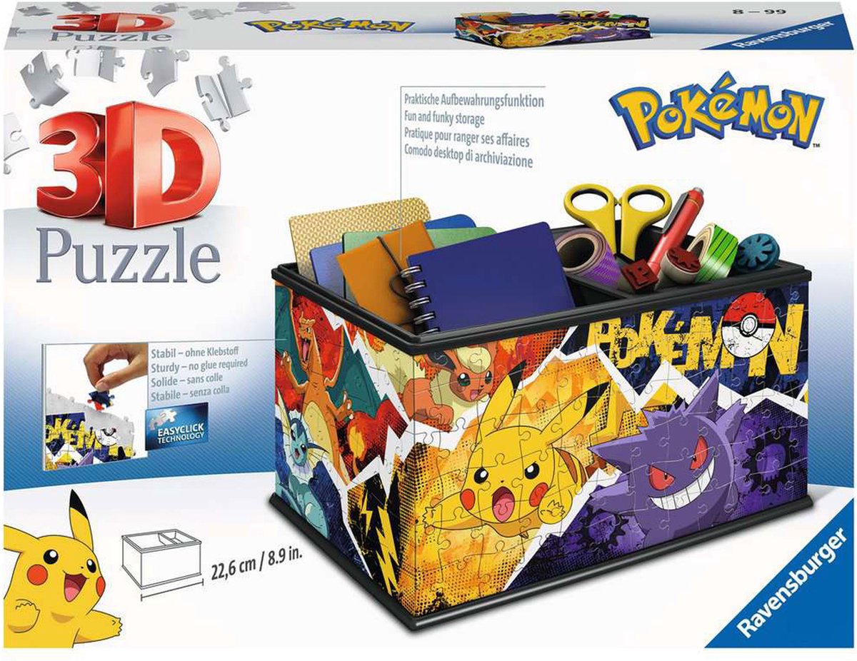 Ravensburger Pokémon 3D 3D-Puzzle-Cartoon-Figuren