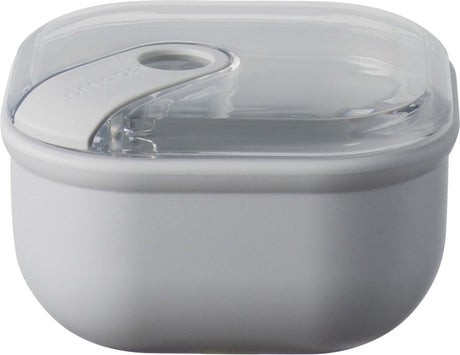 Omada - Pull Box Lunchbox quadratisch 425 ml - Polypropylen - Grau -