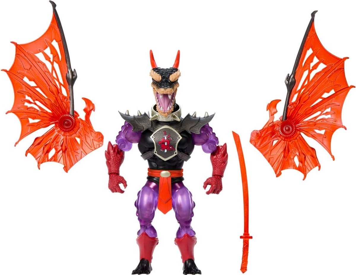 Mattel Motu x TMNT: Turtles of Grayskull Actionfigur mutierte Ninjor 14 cm Actionfigur