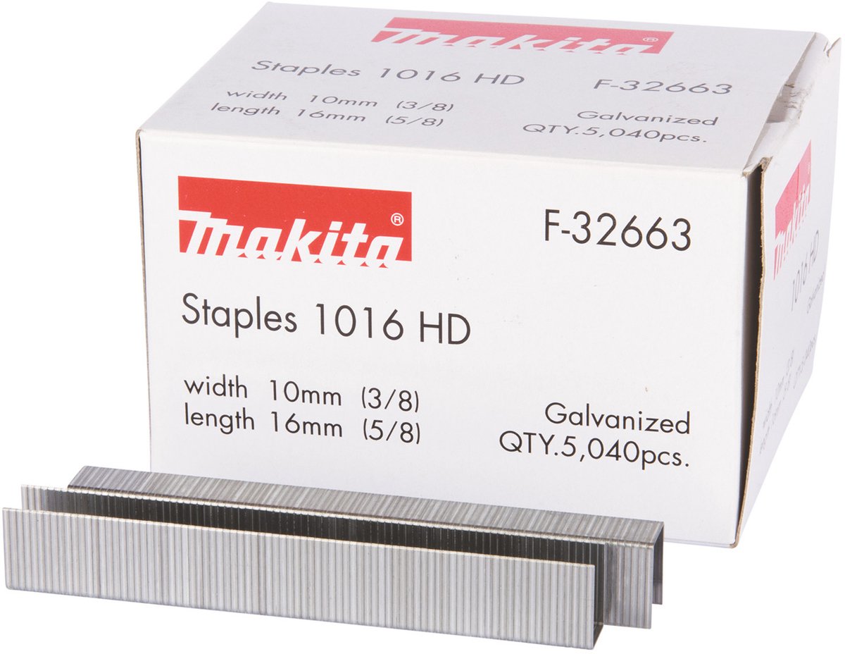 Makita-Zubehör nicht 16 mm verzinkt. 1016hd - f-32663