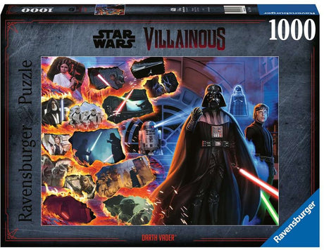Ravensburger Puzzle Star Wars Villainous: Darth Vader – Puzzle – 1000 Teile