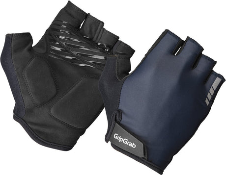 Gripgrab – Ride gepolsterte Kurzfinger-Sommer-Fahrradhandschuhe mit Polsterung – Unisex – Marineblau