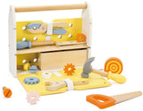 Classic World Holz-Werkzeugkasten modern, 27-teilig.