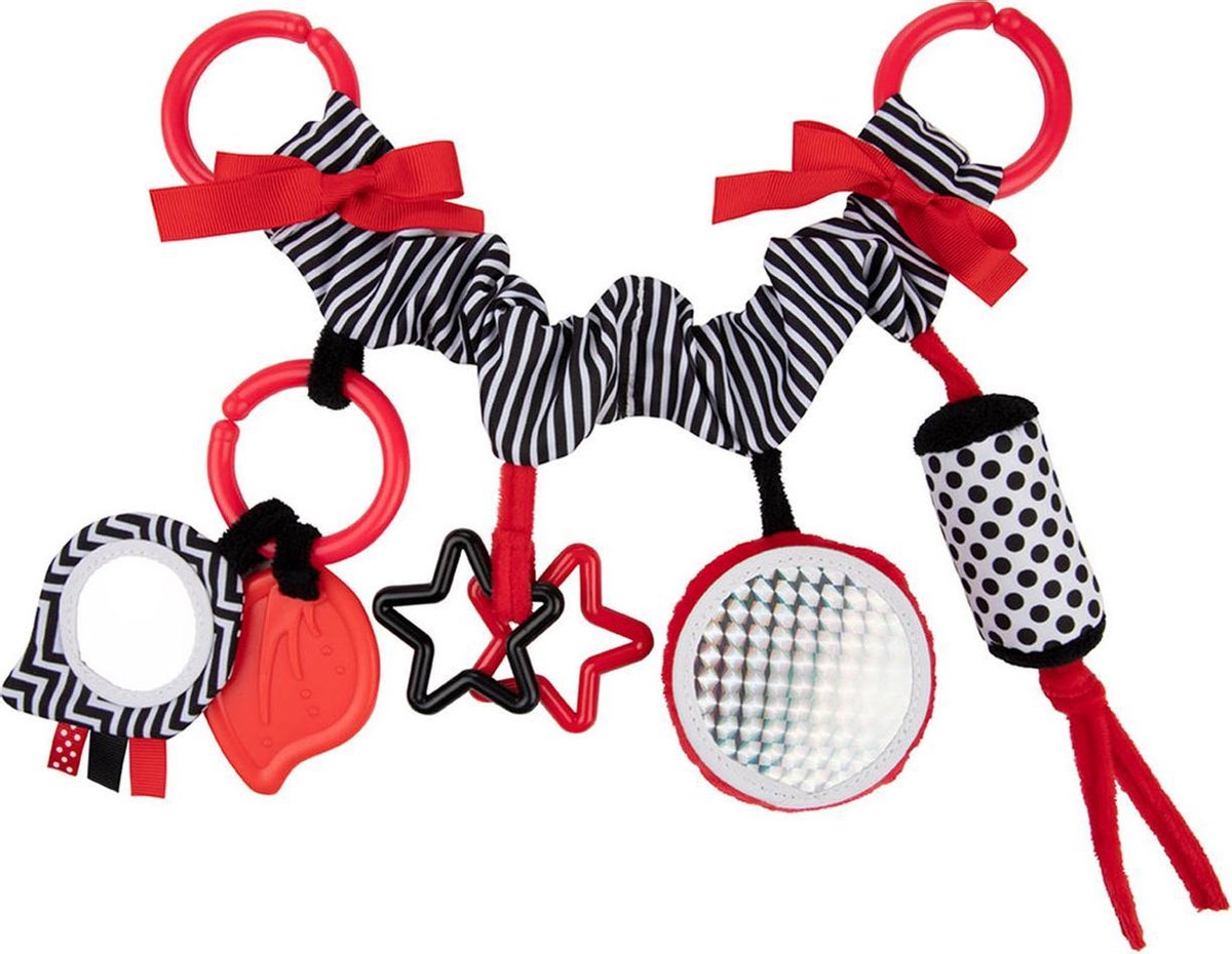 Canpol Babys Pastell Friends Kinderwagenspanner Autositzanhänger – Rot 0 Monate+ 0+ Monate