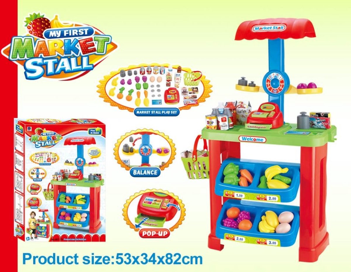 Amuuso Supermarkt-Spielset.