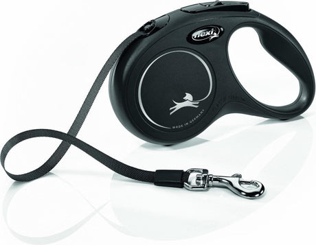 Flexi Products Retractable Line New Classic Reifen schwarz 5 Meter bis 15 kg