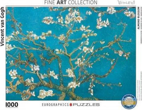 Eurographics – Mandelblüte [Fleurs d'Amandier] – Vincent Van Gogh – 1000 Teile 68 x 48 cm (B x H) – Kunstpuzzle