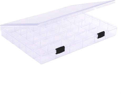 Vaessen creative opbergbox – 24,7 x 19,2 x 2,9 cm – 36 vakjes
