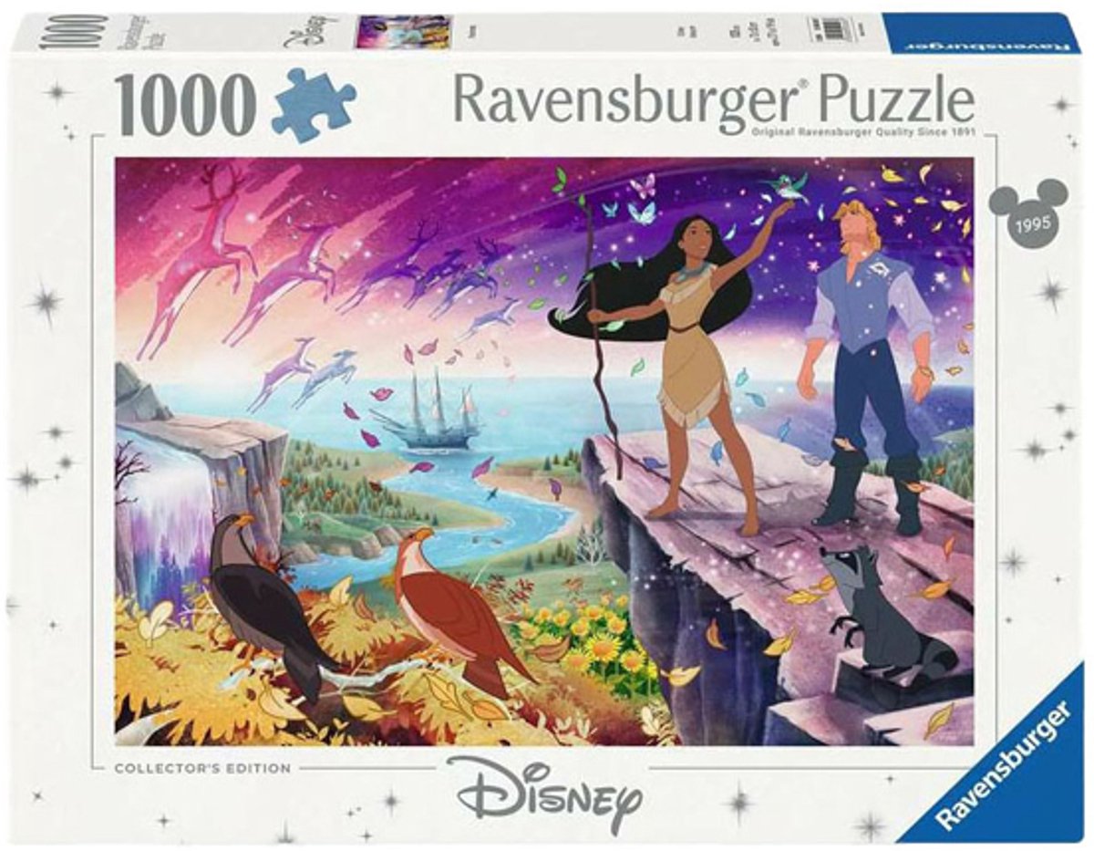 Ravensburger Puzzle Disney - Pocahontas - 1000-teiliges Puzzle.