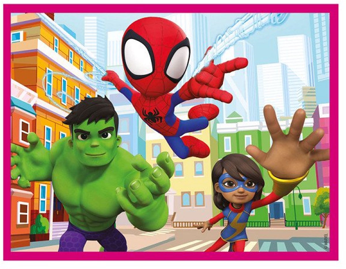 Clementoni Block -Puzzle Spidey und seine erstaunlichen Freunde, 12st.
