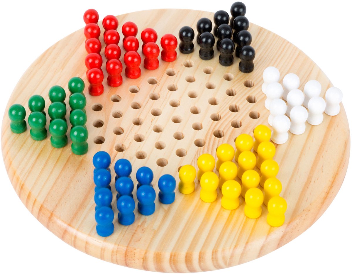 Small Foot - Halma-Holzbrettspiel
