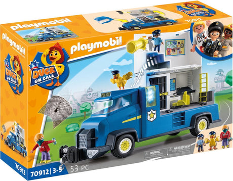 Playmobil Ente auf Abruf Polizeiauto – 70912