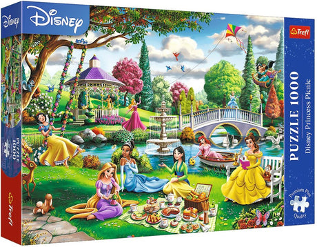 Trefl Puzzle 1000 Teile Disney Princess Picknick - Premium Plus FSC.