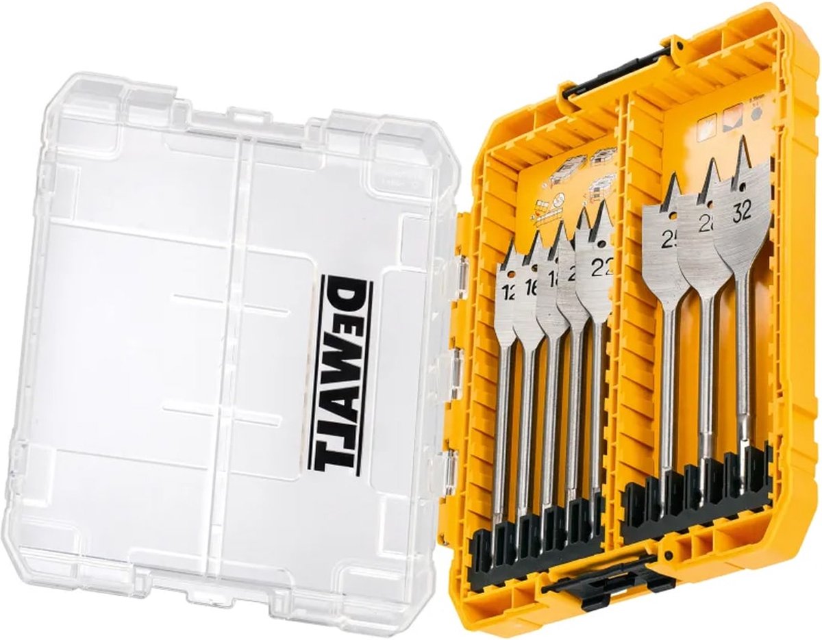 Dewalt-Zubehör dt70750-qz | Geschwindigkeitsübungen | einstellen | 8-teilig | weg = weg