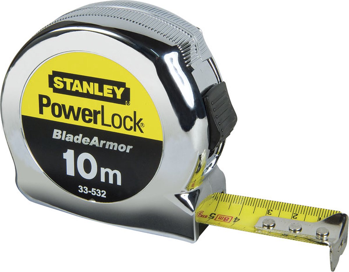 Stanley Maßband Powerlock Klingenpanzerung 10m (Karte)