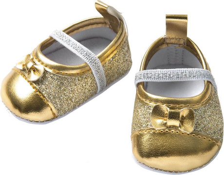 Heless Poppenballlerinas Glitzer - Gold, 30-34 cm