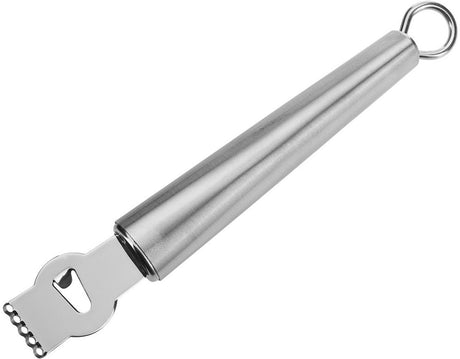 Westmark Zitronenschale mit Riffelmesser, Länge: 17,5 cm, Edelstahl, Glory, Silber, 18302270