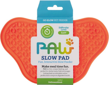 Petdreamhouse Pfotenleckpad orange – Pfotenleckpad blau – Leckmatte für Hunde – Bereicherung – Entspannung für Hunde