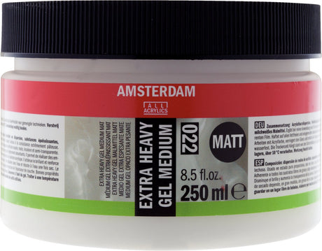 Amsterdam extra heavy gel medium mat 022 pot 250 ml